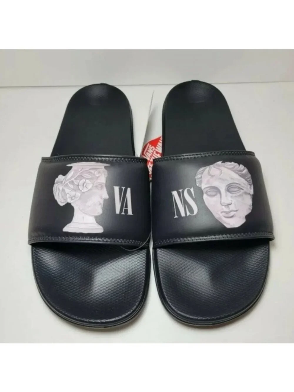 Vans La Costa Off The Wall Men 12 Wade Goodall Slides Black VN0A5HF5N3H 0826
